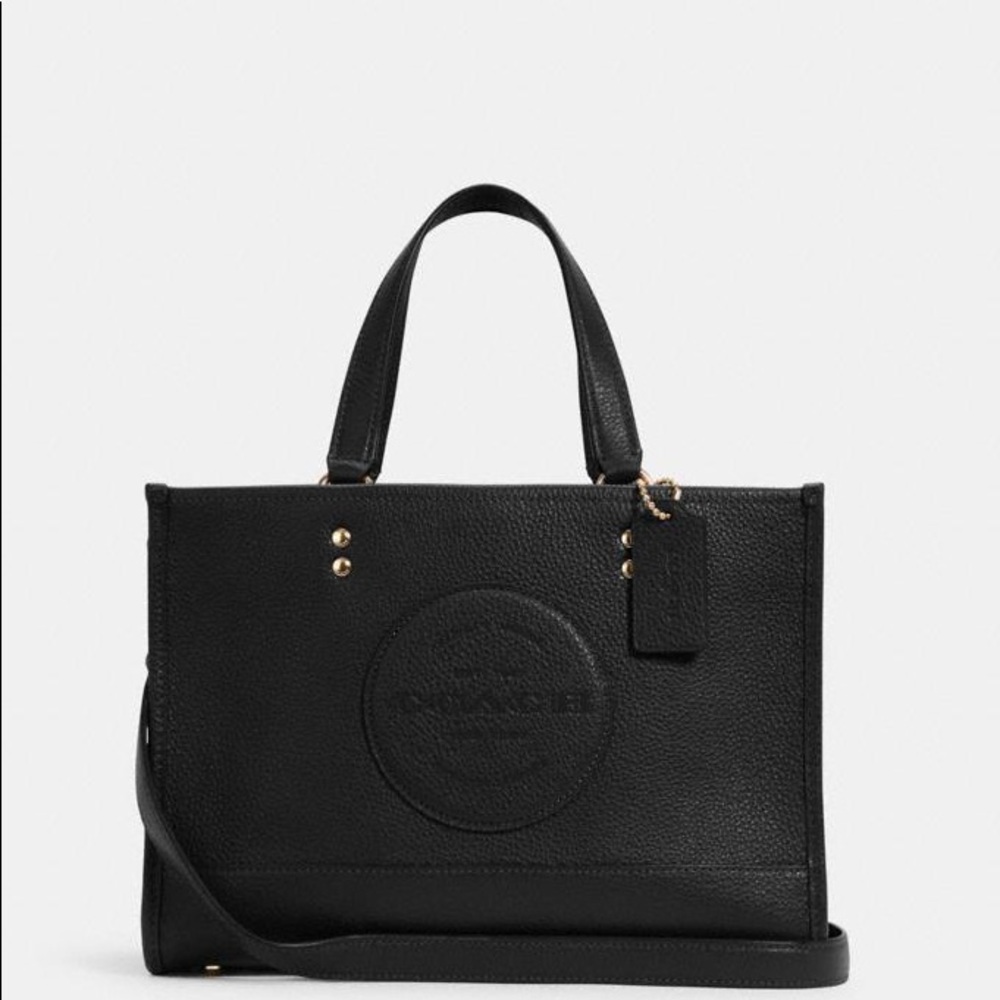 Coach Dempsey Black Med size Purse. Brand New.
